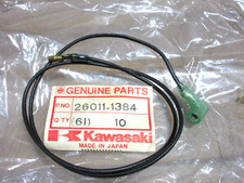 KAWASAKI ZXR750 NOS  NEUTRAL SWITCH LEAD WIRE  ZX750-H1  ZX-7   OEM  26011-1384