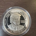 1 oz .999 Silver 2024 Trump Round / Toned On Reverse