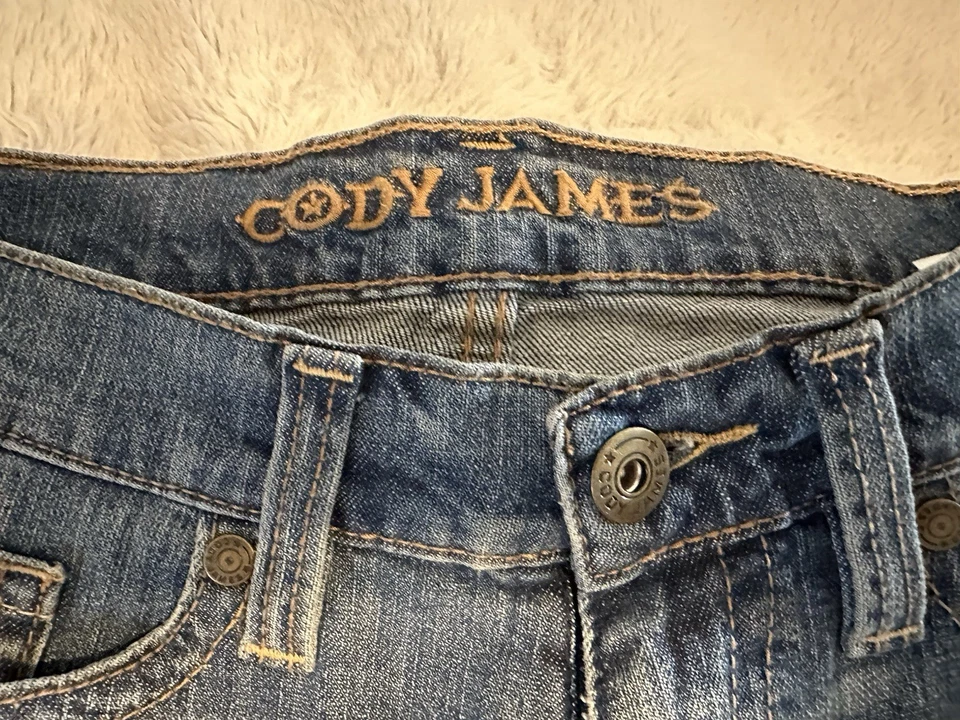 Pantalones de mezclilla para hombre Cody James azules talla 30X30 RN138823 oscuro vaquero occidental rodeo Foto 4 de 4