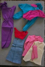 Mixed Vintage Barbie Clothes Lot