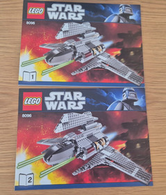 LEGO 8096 STAR WARS EMPEROR PALPATINE'S SHUTTLE  100% COMPLETE NO BOX RETIRED