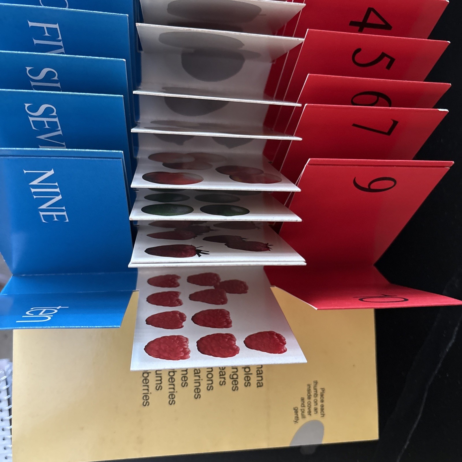 COUNT ONE TO TEN Designed By Robin Page 1986 For WJ FANTASY