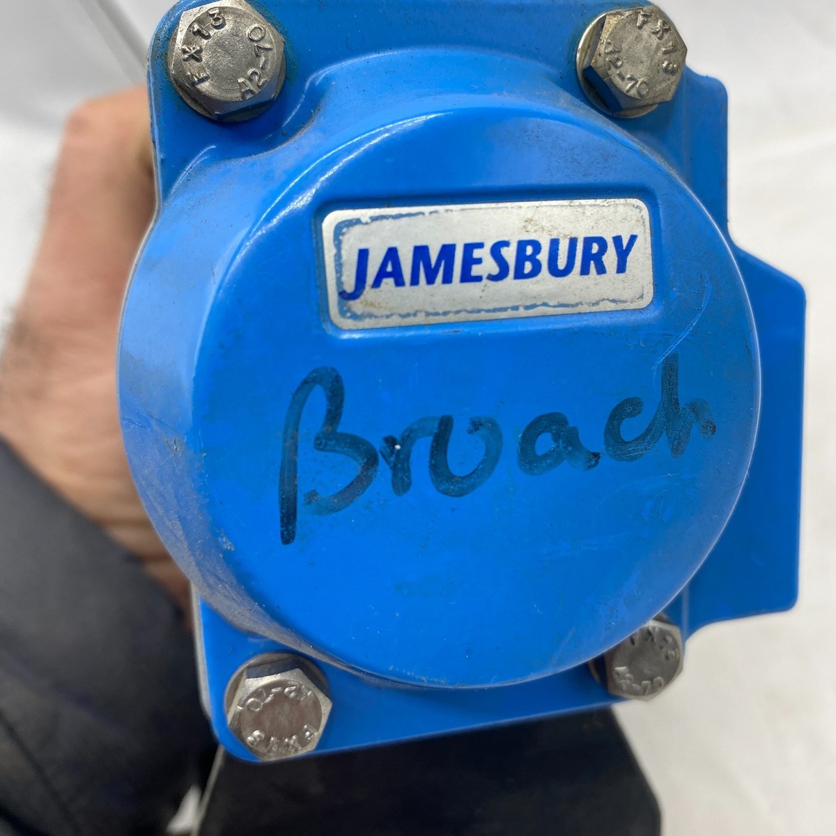 JAMESBURY VPVL100 DA B C PNEUMATIC VALVE ACTUATOR W/ CII 400WOG