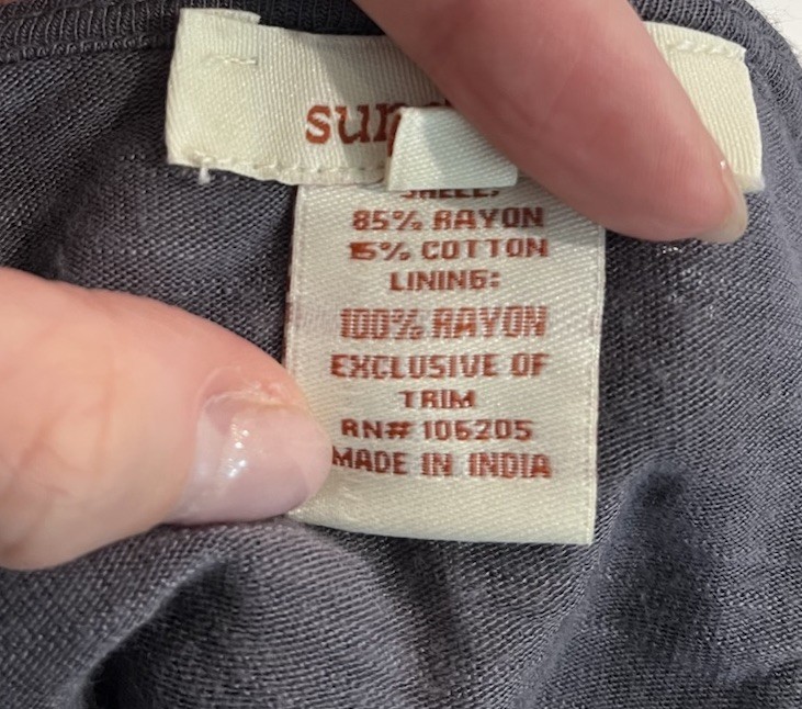 Sundance Purple Sequins Geometric Pattern Long Sl… - image 3