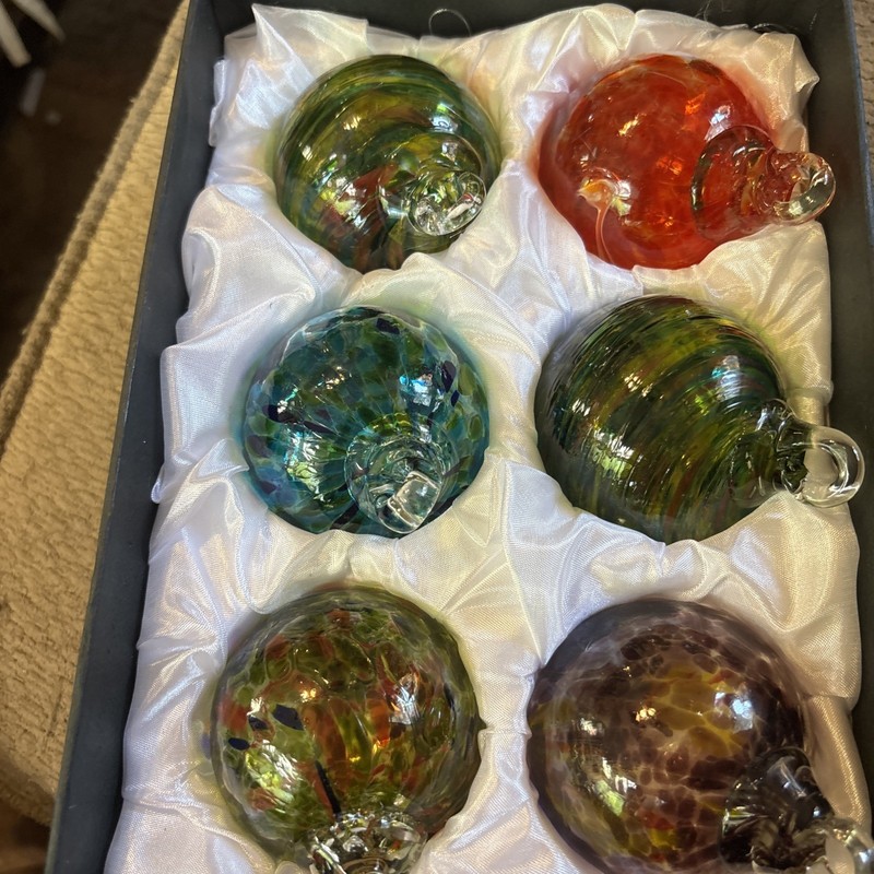 Lot C  Set Of Kugel Withballs Ornaments Vintage