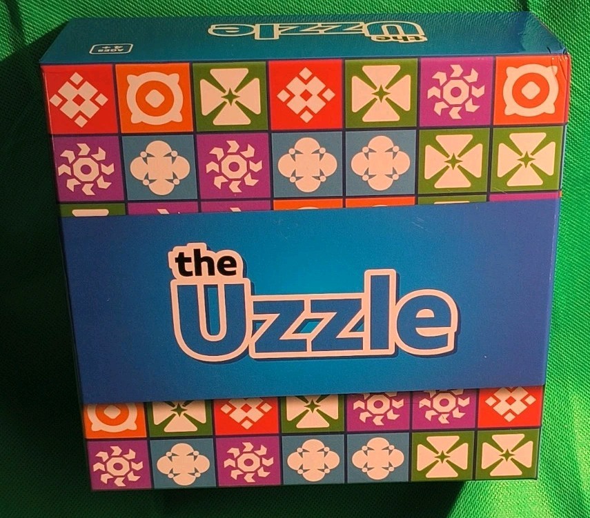The Uzzle Board Game, Family Board Games for Children & Adults 100% Complete-image