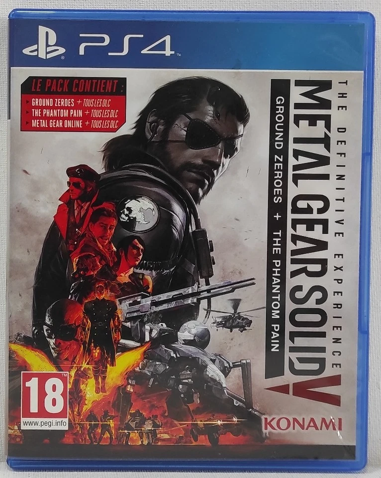 Métal Gear Solid V : The Définitive Expérience Jeu PS4  Sans Notice AF671, photo 1 sur 2