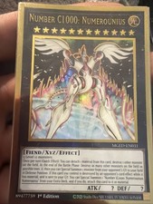 Yu-Gi-Oh! - Numero C1000: Numerounius - Oro Premium Raro / Holo - MGED-EN031