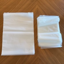 Thick Extra HEAVY-DUTY Reclosable Plastic Zipper Top Lock Zip Seal Bags x50