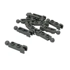 10 NEW LEGO Plate, Modified 1 x 2,Towball,Small Towball Socket on Ends