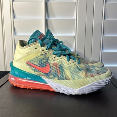 Nike LeBron 18 Low Summer Refresh Lime Ice Mens Size 10.5 Sneaker CV7562-300