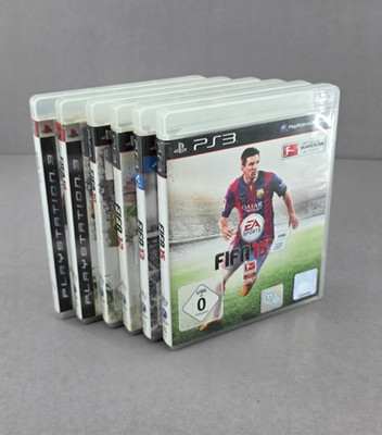 6x FIFA Playstation 3 PS3 an Sammler Fussball Bundesliga Konvolut