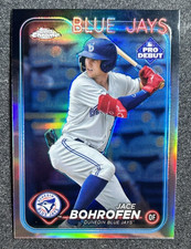 Jace Bohrofen Chrome Refractor 2024 Topps Pro Debut #PDC-143 Blue Jays