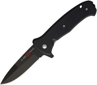 Al Mar SERE 2020 Linerlock A/O Folding Knife Black