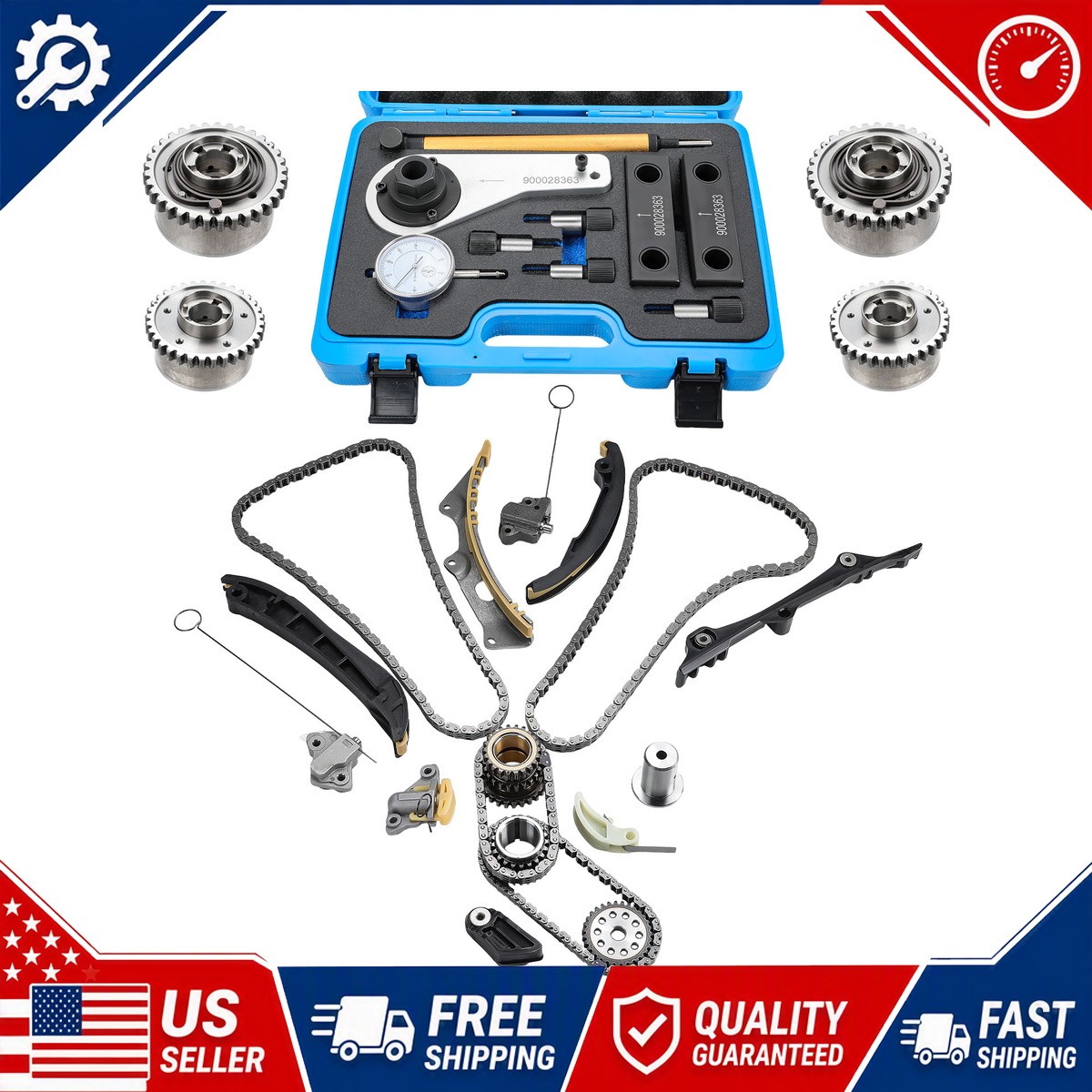 Maserati Ghibli 2014-2016 Timing chains Set