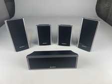 Sony SS-CT80 Speaker System All FOUR SURROUND SPEAKERS AND CENTER SPEAKER NO SUB