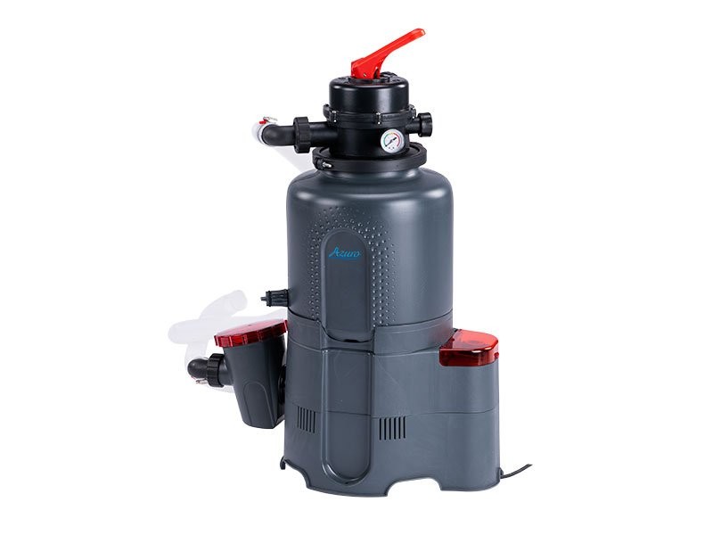 POMPA FILTRO SABBIA DA 6MC/H + TIMER AZURO PER PISCINA
