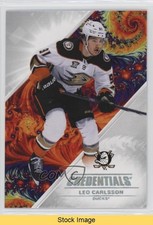 2024-25 Upper Deck Credentials Fractal Leo Carlsson #60 READ 0qr0