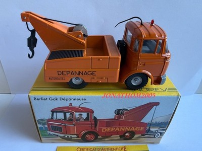NOREV CIJ EUROPARC 80300 Berliet GAK Pannenwagen Autobahn Orange 1:43