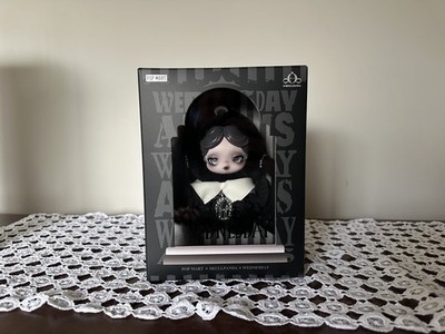 SKULLPANDA WEDNESDAY PLUSH (CLASSIC DRESS VERSION) POPMART NYC