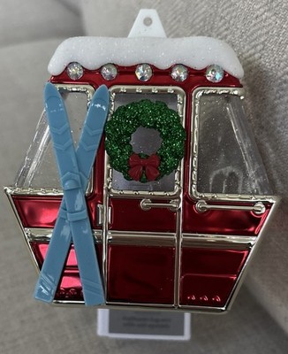 Bath & Body Works Ski Gondola Christmas Wallflower Fragrance Plug In Nightlight