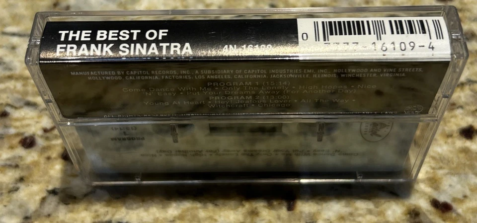 THE BEST OF FRANK SINATRA CASSETTE CAPITOL 4N-16109 - Image 2 of 4