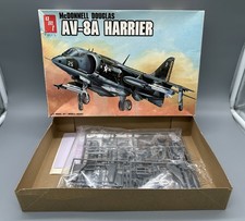 1988 AMT/ERTL McDonnell Douglas AV-8A Harrier, 1/72, Kit #8801, New, Italy