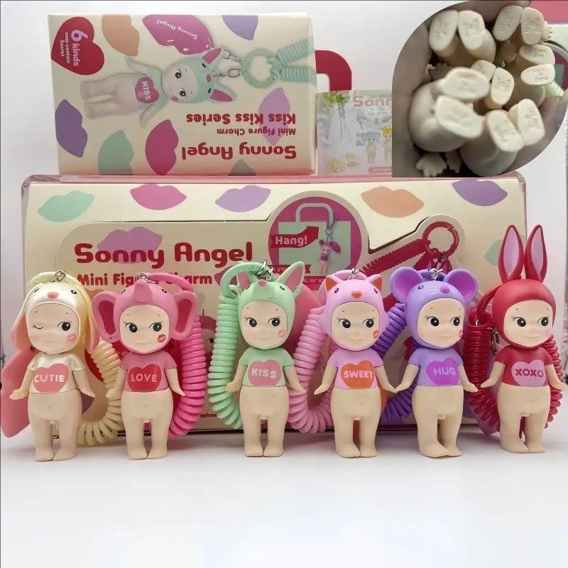 Inspired Sonny Angel Kiss Kiss Series Mini Figure Keychain Bag