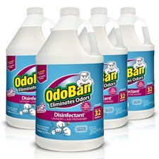 OdoBan Disinfectant Concentrate and Odor Eliminator, Made in the USA, Cotton Bre