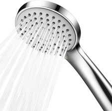 Shower Head Booster Low Pressure Handheld 3 Mode Spray Chrome Bathroom