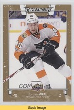 2017-18 Upper Deck Compendium Gold Jordan Weal #496 READ a3q