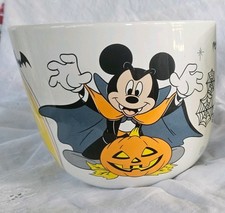 Disney Mickey And Friends Halloween Night Planter Candy Bowl 2022 Goofy Minnie