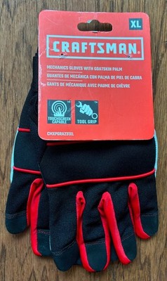 Brand New - Genuine ''Craftsman'' Mechanics Tough Goatskin Gloves (((Size XL))