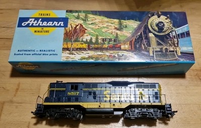 athearn h0 lokomotive Zugmaschine 3156 Santa Fe 