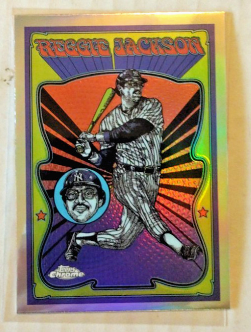 2025 Topps Chrome Reggie Jackson Ultra Violet All-Stars SSP