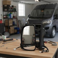 Driver Side Mirror Compatible with 2014-2023 Ram Promaster 1500 2500 3500