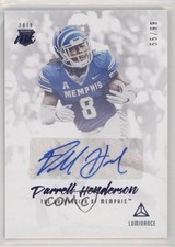 2019 Panini Luminance Rookie Ink Blue 55/99 Darrell Henderson #RI-DHE Auto 06s6