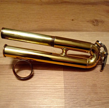 Genuine Yamaha YCR-2330 Cornet 3rd Valve Slide Assembly Complete - Gold Lacquer
