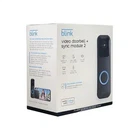 New Sealed  Blink Outdoor Video Doorbell with Sync Module 2 - Wired/Wireless
