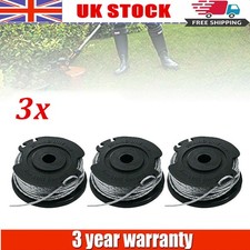 3Pcs Strimmer Trimmer Line Grass Garden Wire 1.65mm Round Cord 4.9m For Bosch