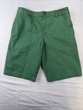 Polo Ralph Lauren Boys Shorts Size 18 Green 10 Inseam-flaw