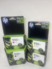 GENUINE NEW HP 920XL Ink Cartridge 4-Pack for Officejet 6000 6500 7000 7500