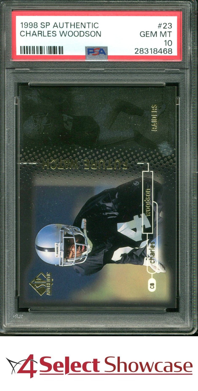 Charles Woodson SP Authentic #23 Base