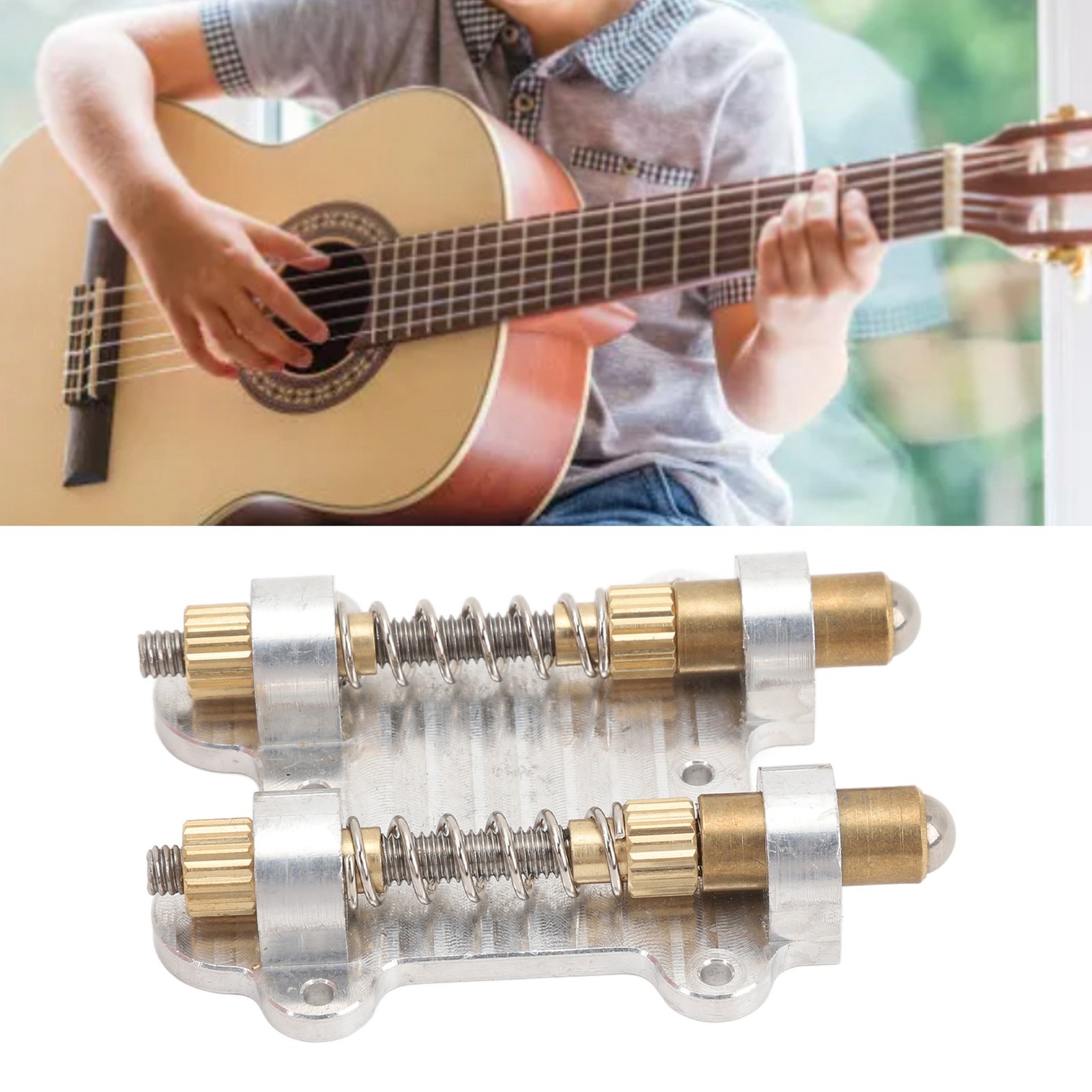 Double Tremolo Stabilizer Improves Stability For Electric Guitar Premium