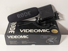 RØDE VideoMic Directional Video Condenser Microphone Boxed, Tested and Working