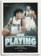 2020-21 Hoops Josh Green #SS-5 Now Playing Dallas Mavericks