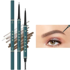 Eyebrow Pencil,3 PCS Waterproof Professional Makeup Micro Brow Pencil,Brow Ki...