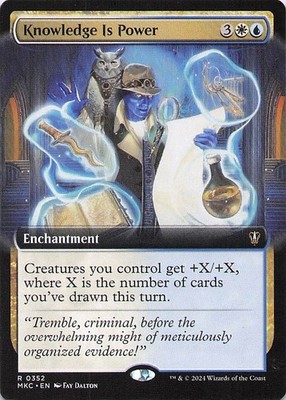 Knowledge is Power (Extended Art)  Murders at Karlov Manor Regular