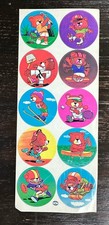 Vintage 1980  s Bear Sticker Sheet Made In Canada, New, Sticker Is 1.75  Diameter
