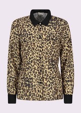 Gaudi' Camicia Maculata Beige - Taglia 38 Abbigliamento Donna Camicie